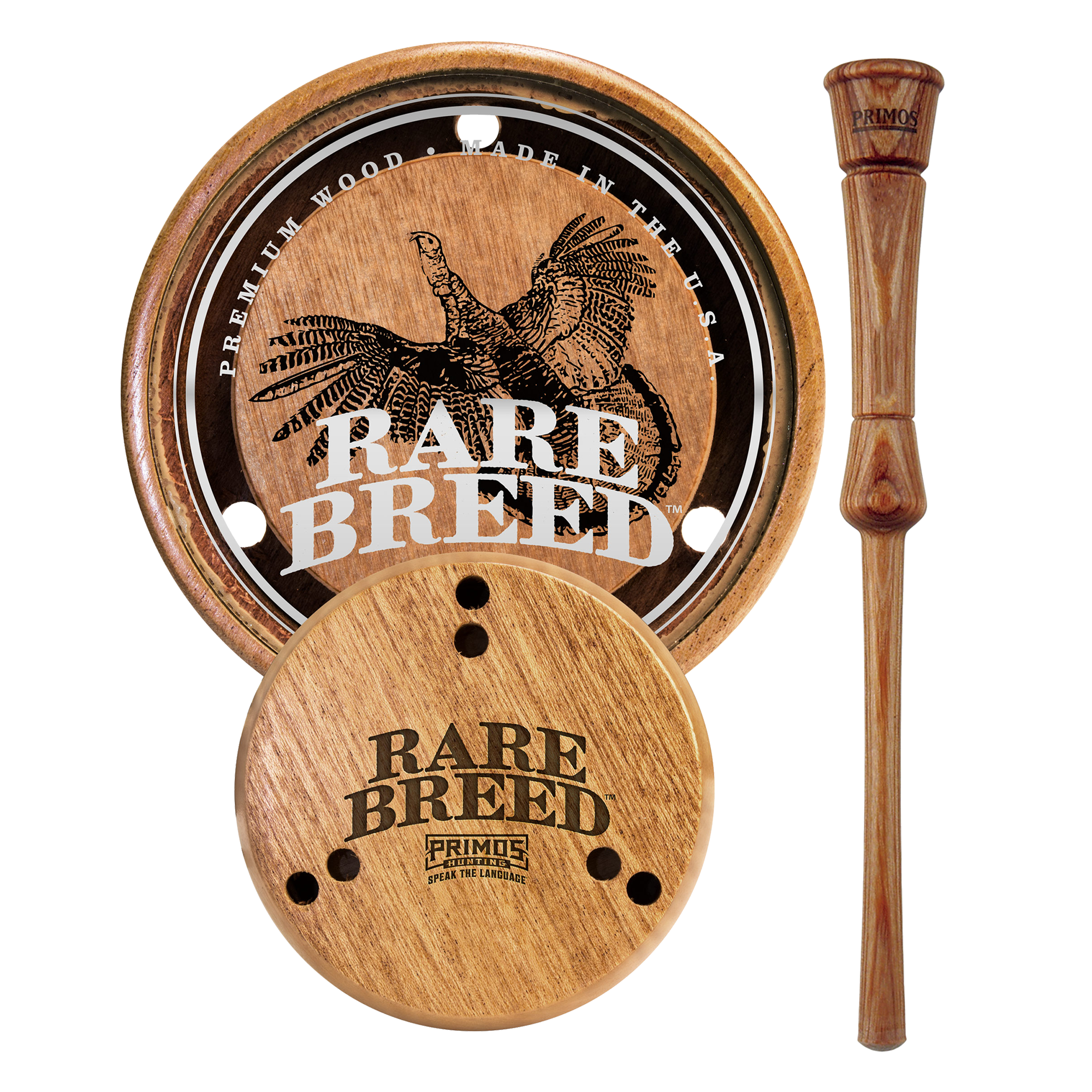 Rare Breed Glass Wood Grain Turkey Call – Primos
