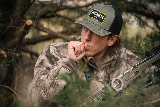 blind calling a deer