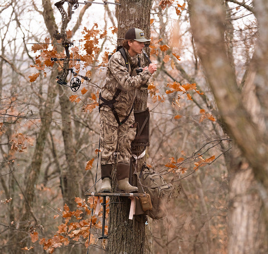 Stand placement for calling deer