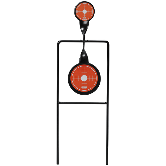 Double Gong Spinner Rimfire Target