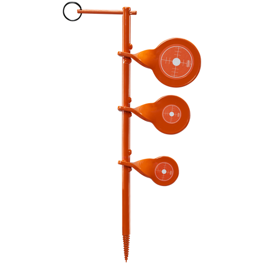 Rimfire Screw-In Triple Gong Spinner Target