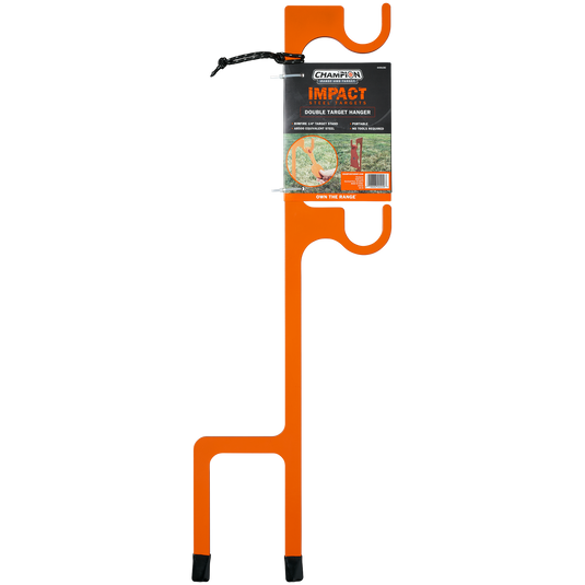 Impact Steel Double Target Hanger Rimfire Rated