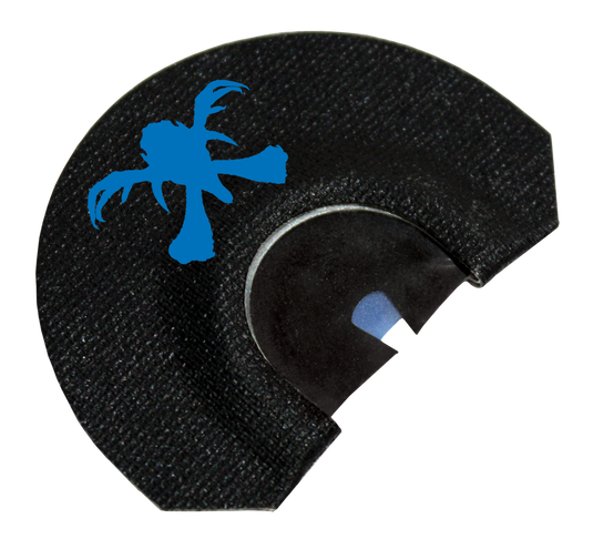 Primos Hooks Ghost Cut Turkey Call features premium gauge reeds and a blue turkey logo on the top left side.