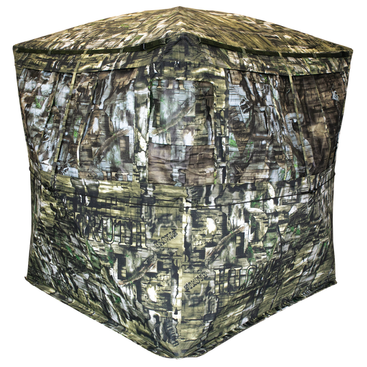 Double Bull Raised Hunting Ground Blind