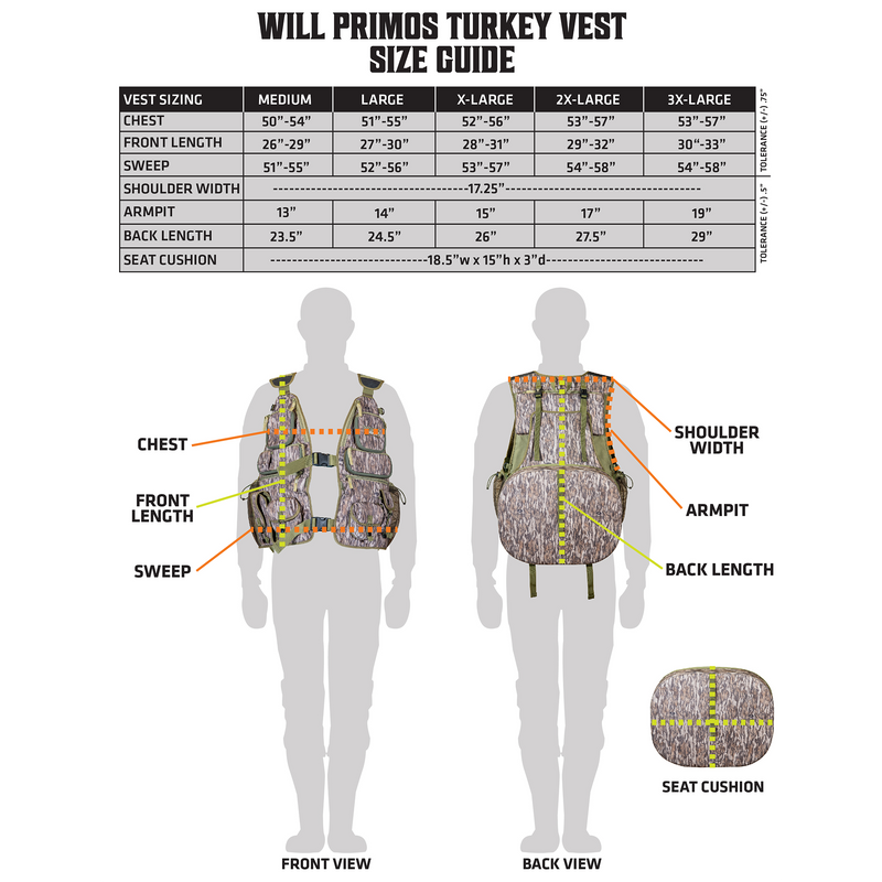 Load image into Gallery viewer, Will Primos Turkey Vest
