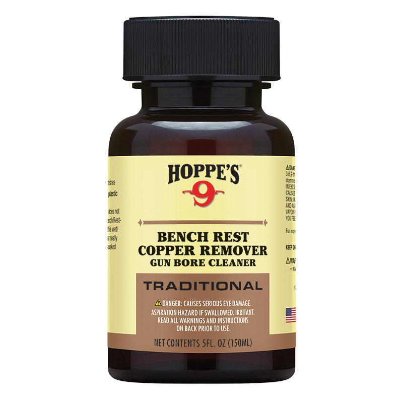 Load image into Gallery viewer, Hoppe's Bench Rest Copper Remover 5 oz bottle on a white background

