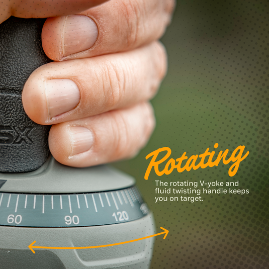 360° ROTATING HEAD