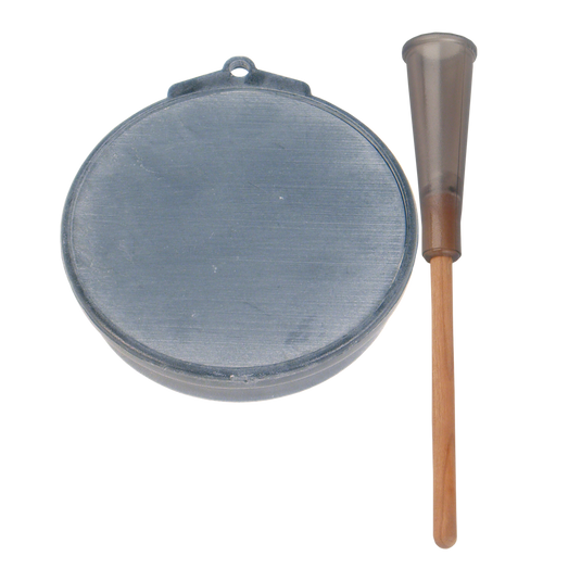 The Primos Ol' Betsy Turkey Call and a hardwood striker with a plastic tip, shown on a white background.