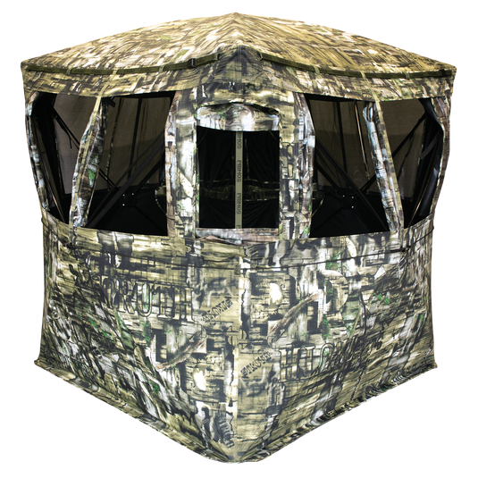 Double Bull Raised Hunting Ground Blind