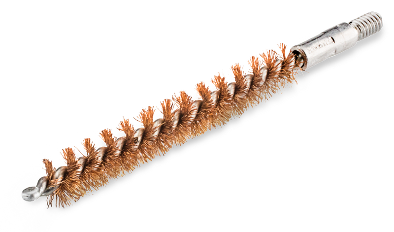 Load image into Gallery viewer, Bore cleaning brush with bristle head on a white background
