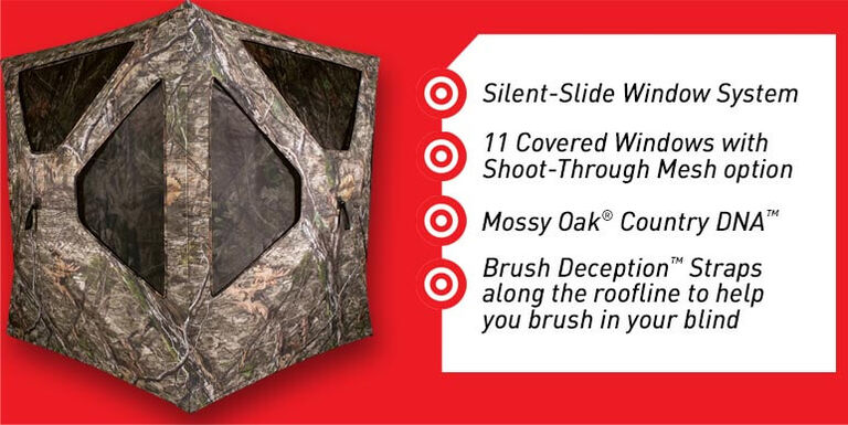 Roughneck Ground Blind Callouts