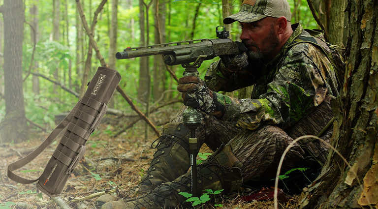 Hunter using Trigger Stick