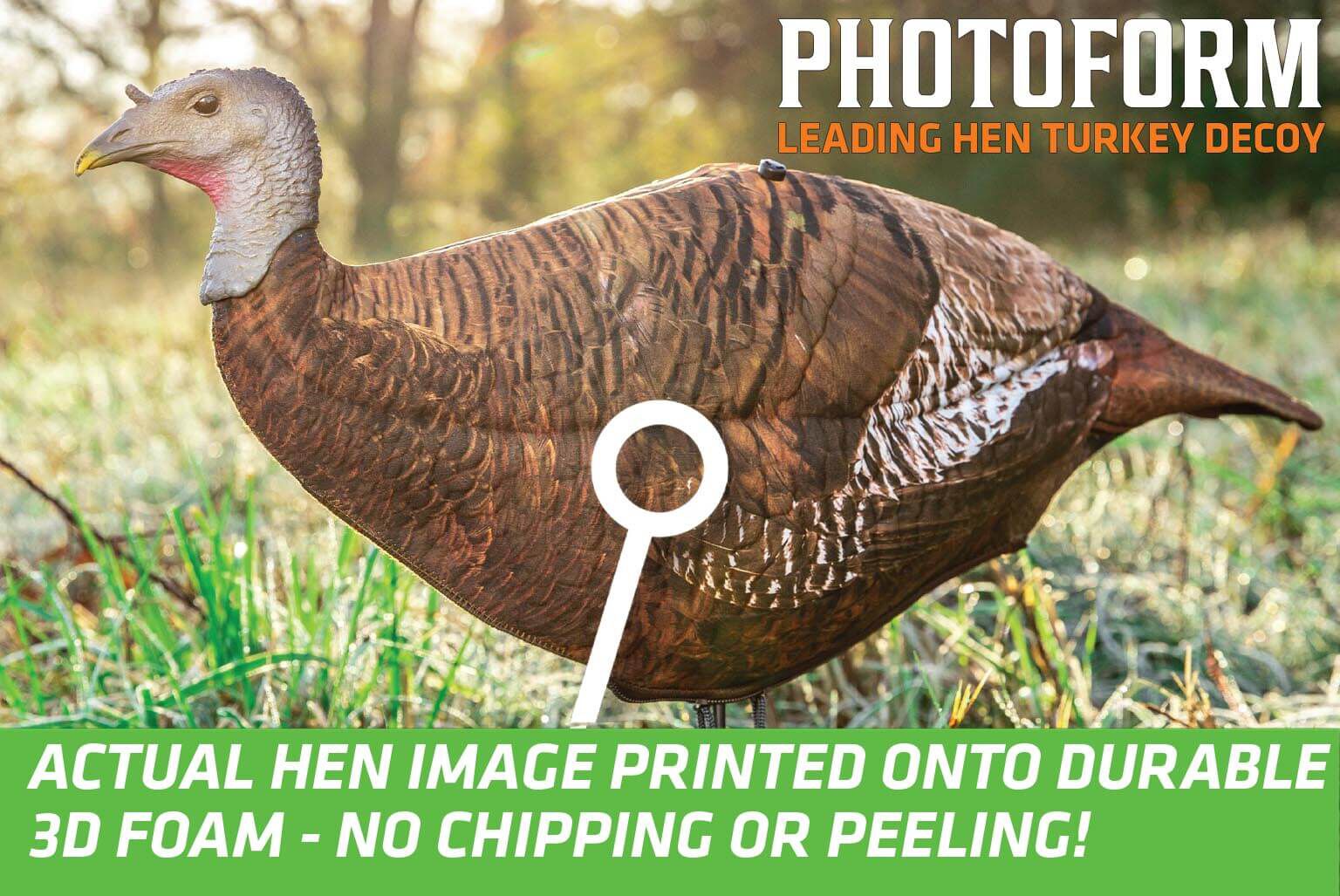 Buy Photoform Leading Hen Turkey Decoy Primos Hunting