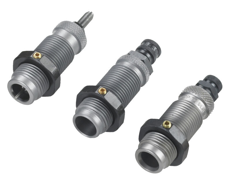 3-Die Carbide Taper Crimp Set - Group B - Popular Pistol Cartridges