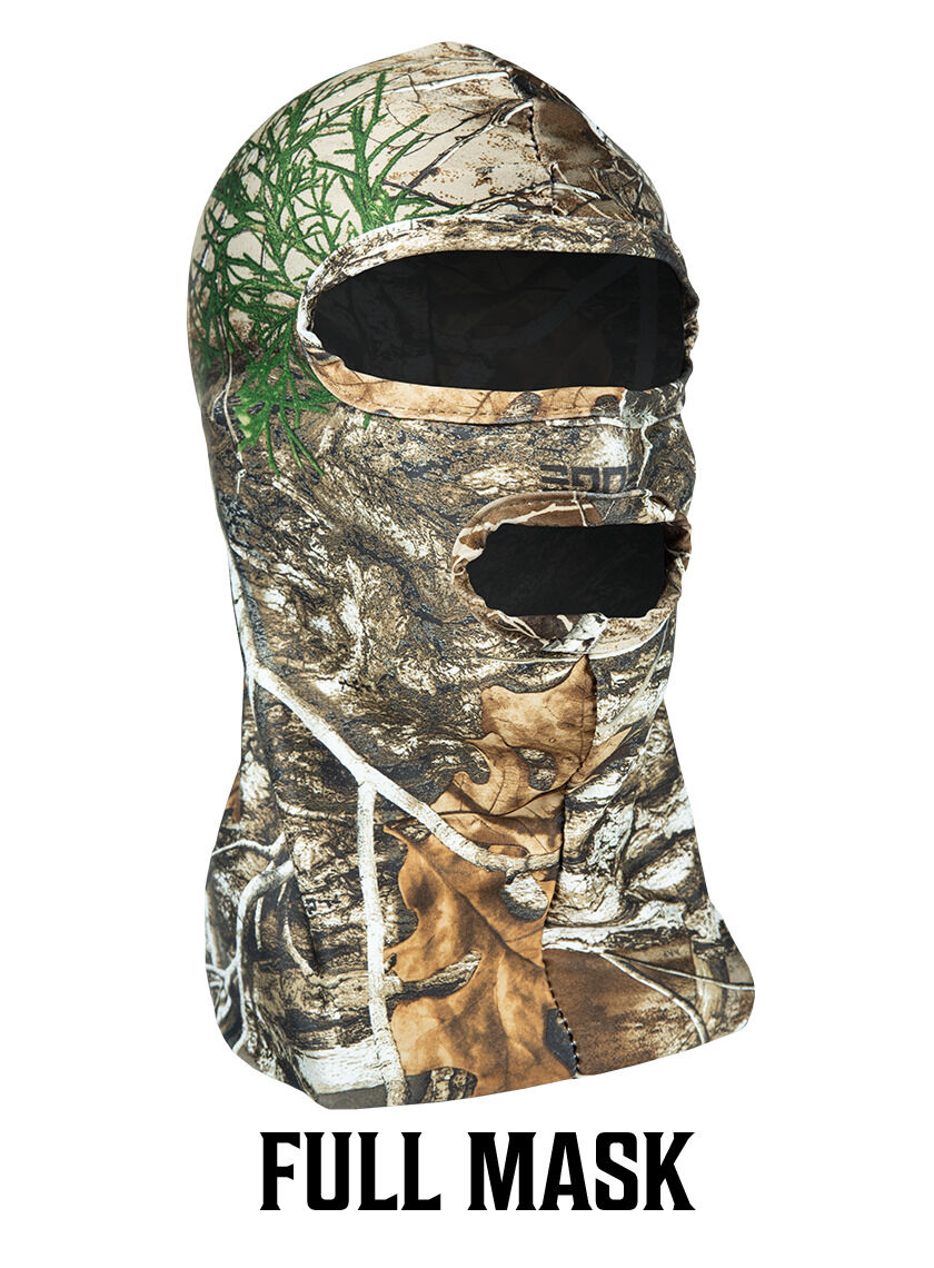 Realtree Edge Camo Balaclava Head and Face Mask by Hyde Gear Stretch Fit Out... 