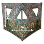 Double Bull SurroundView Stakeout Hunting Blind in Greenleaf
