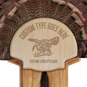 Custom Turkey Plaque Custom Turkey Plaque
