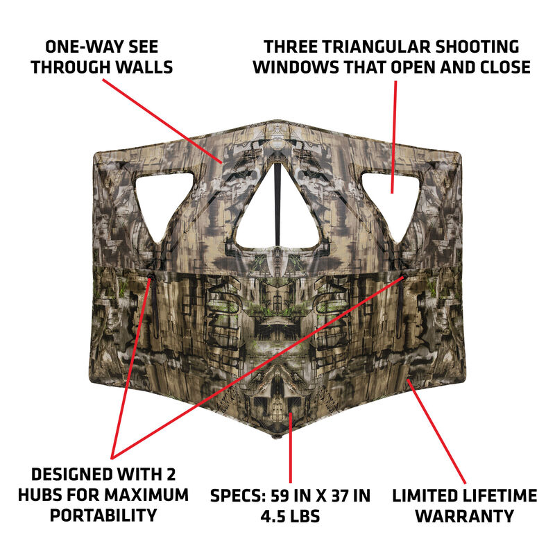 Double Bull SurroundView Stakeout Hunting Blind
