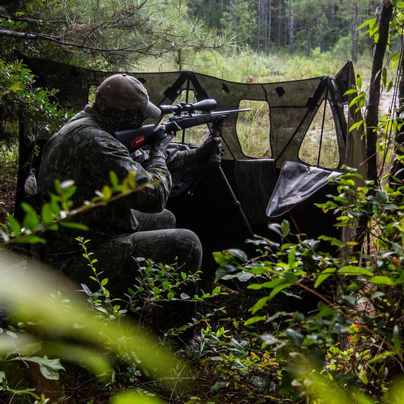 Double Bull 3-Panel Stakeout with SurroundView Hunting Blind
