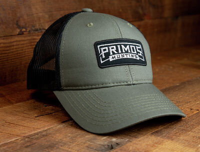 "The Forester" Hat Classic Olive Drab Front, Black Mesh Back