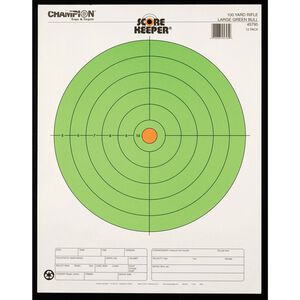 Score Keeper® Fluorescent Green Bull Targets