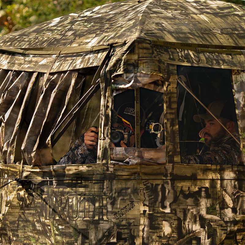 Buy Double Bull Raised Hunting Ground Blind Primos Hunting
