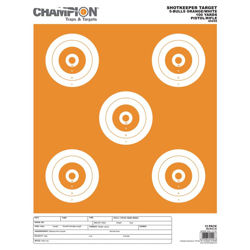 Shotkeeper&trade; Targets