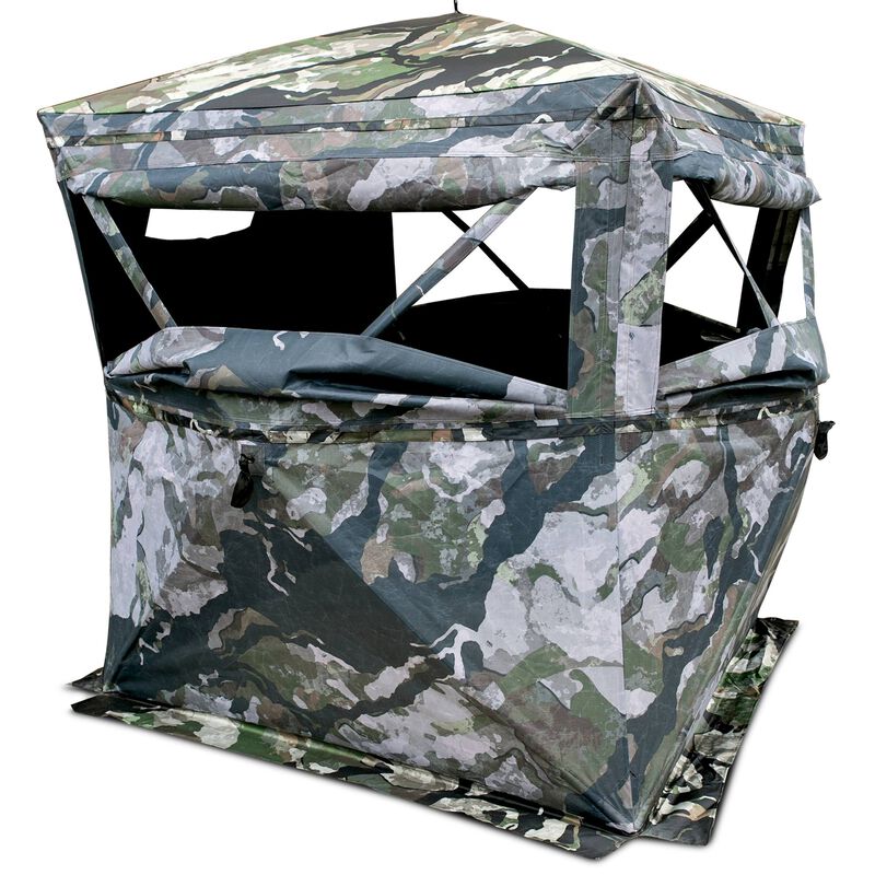 Full Frontal™ One-Way See-Through Hunting Blind Full Frontal™ One-Way See-Through Hunting Blind