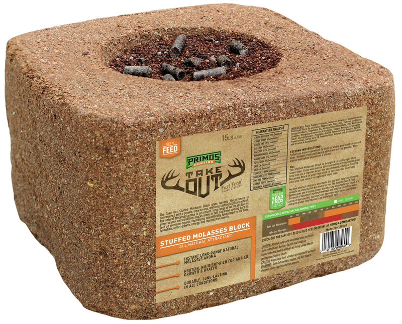 Buy Take Out Stuffed Molasses 15 lb Block Primos Hunting