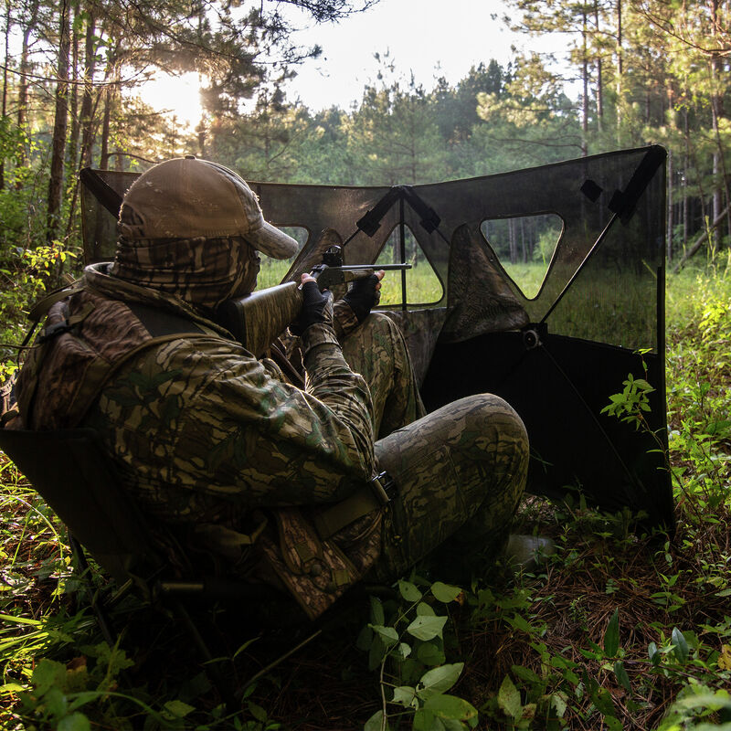 Double Bull SurroundView Stakeout Hunting Blind in Greenleaf