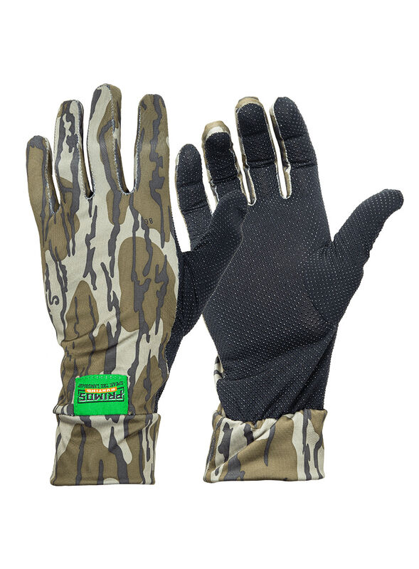Primos Mossy Oak Bottomland Stretch-Fit Camo Gloves