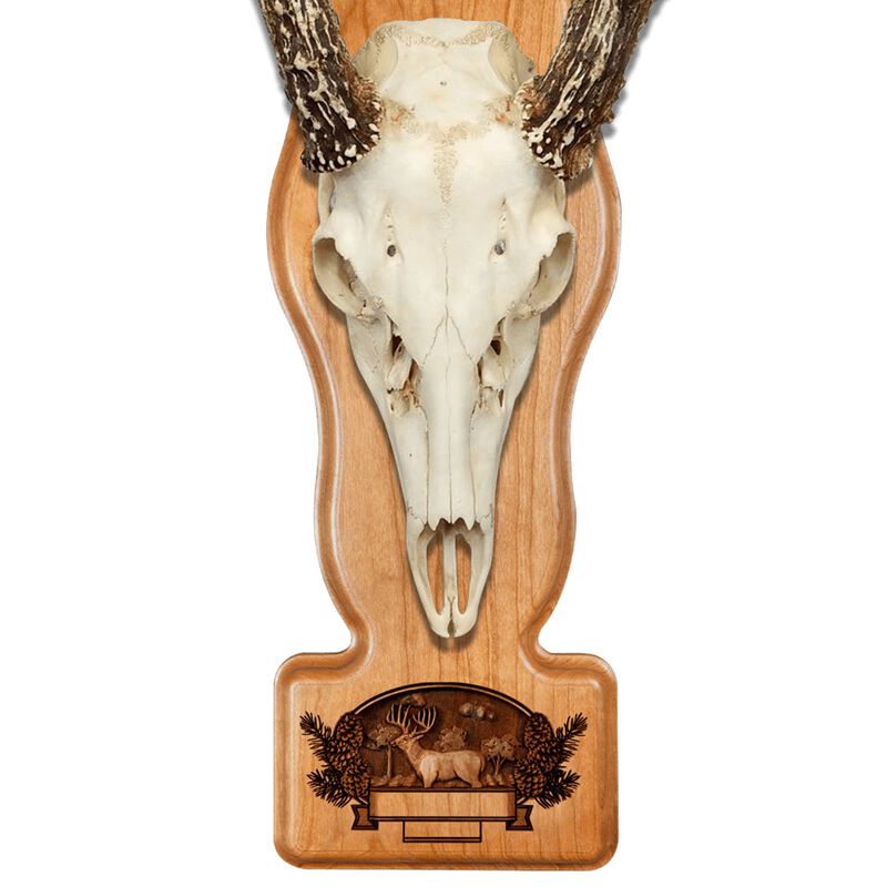 Custom Euro Deer Plaque