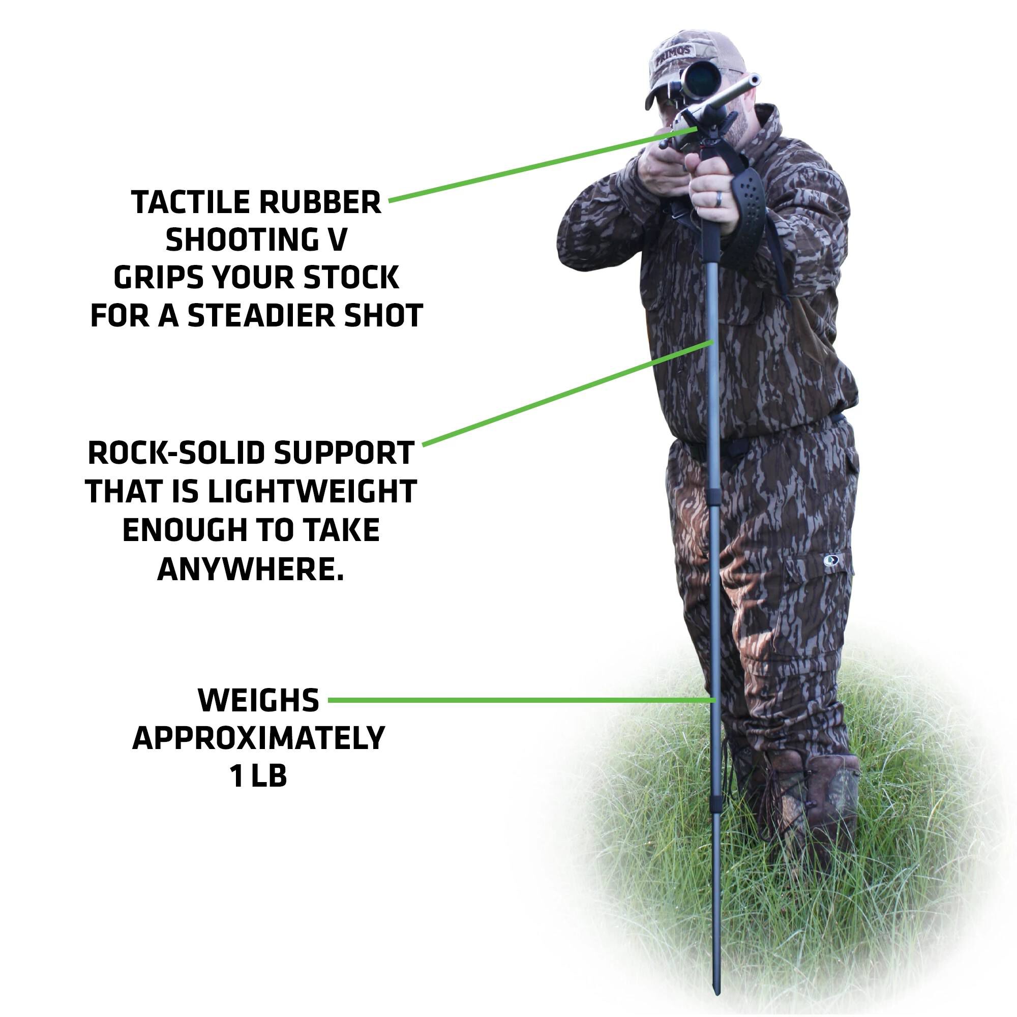 Buy Pole Cat Tall Monopod Shooting Stick - Primos Hunting