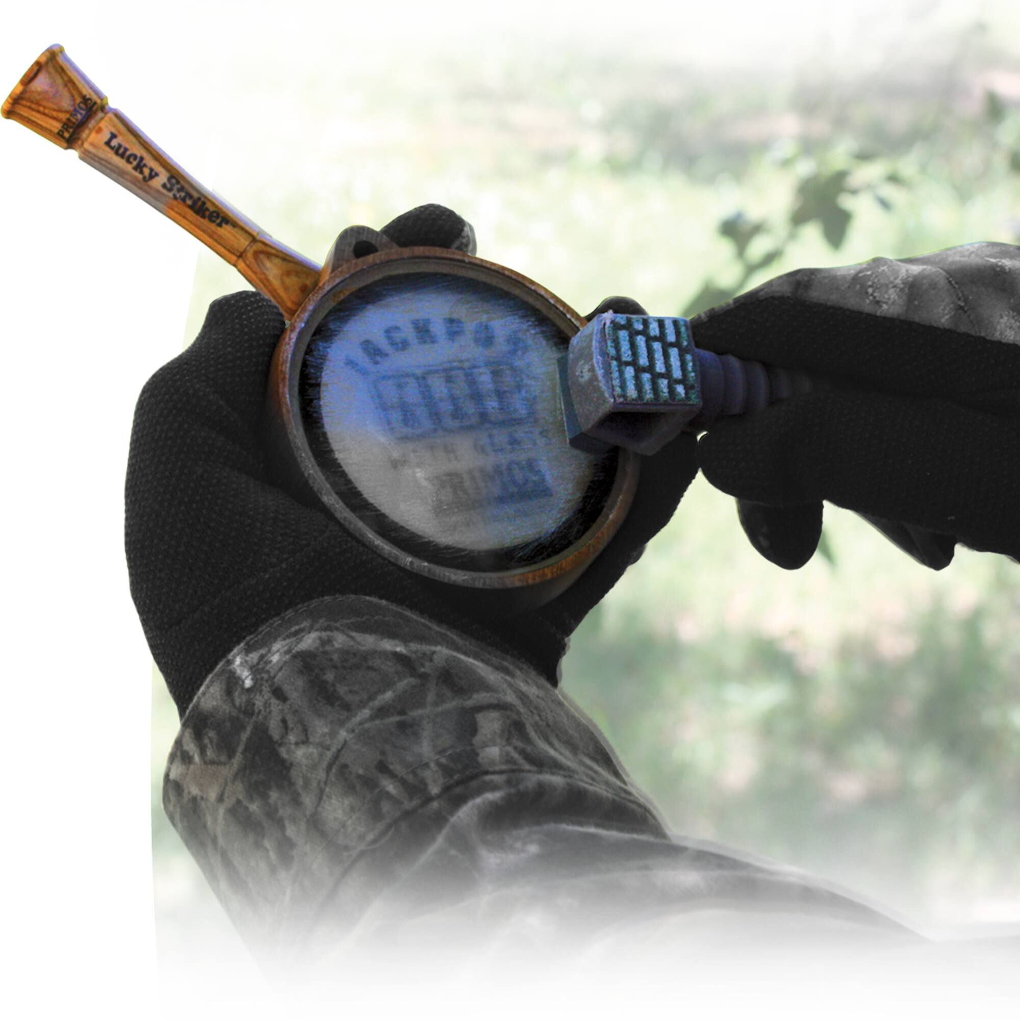 Game Calls Primos Slick Stick Turkey Call Cleaner Conditioning System w/Two Pads 00668 Sporting