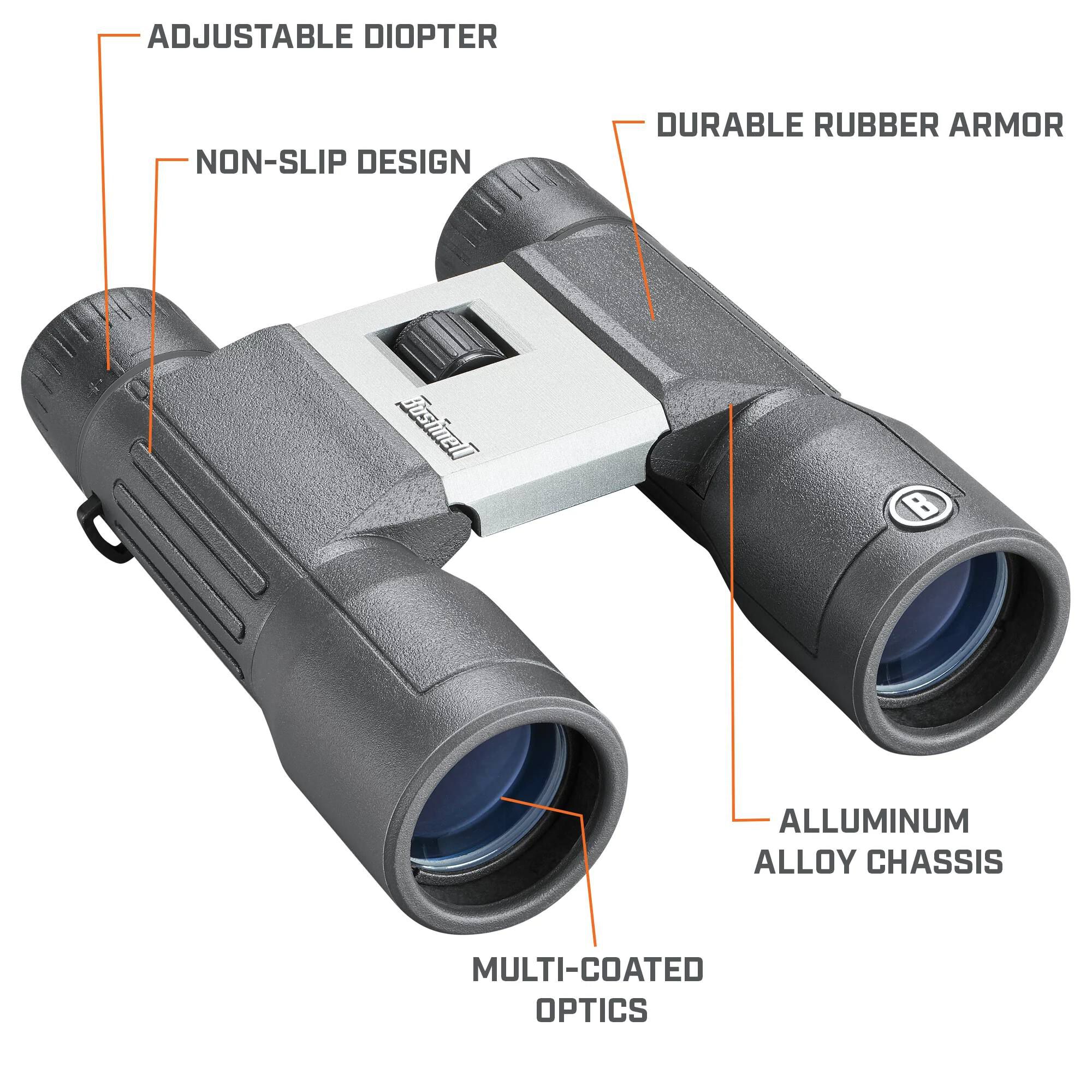 Powerview 2 Compact Binoculars, 16x32 Magnification| Bushnell