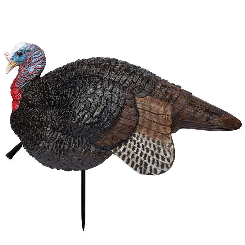 1Pair Realistic Jake&Hen Turkeys Decoy for Hunt-ing With Carry Bag Collapsible 
