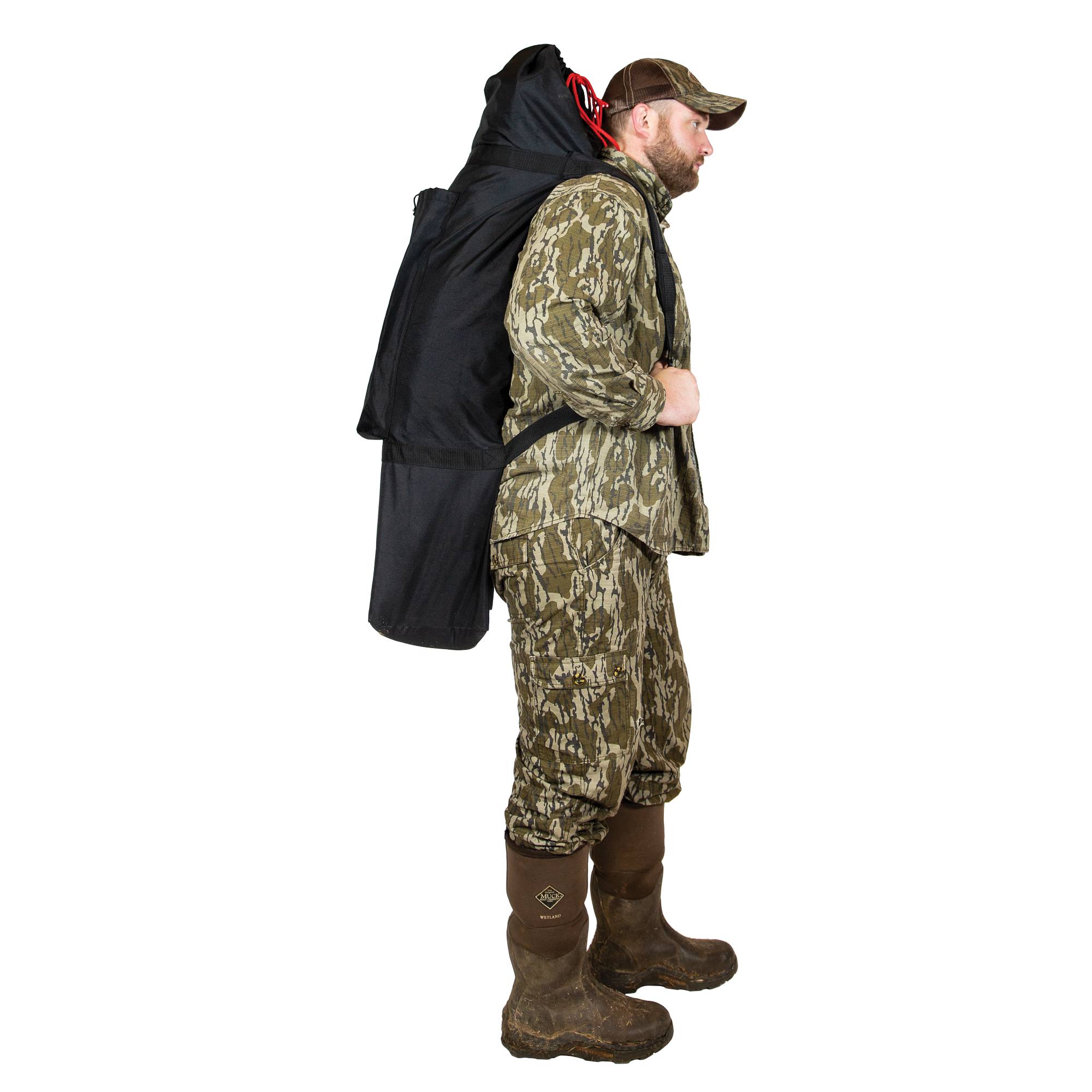 Ground blind store backpack
